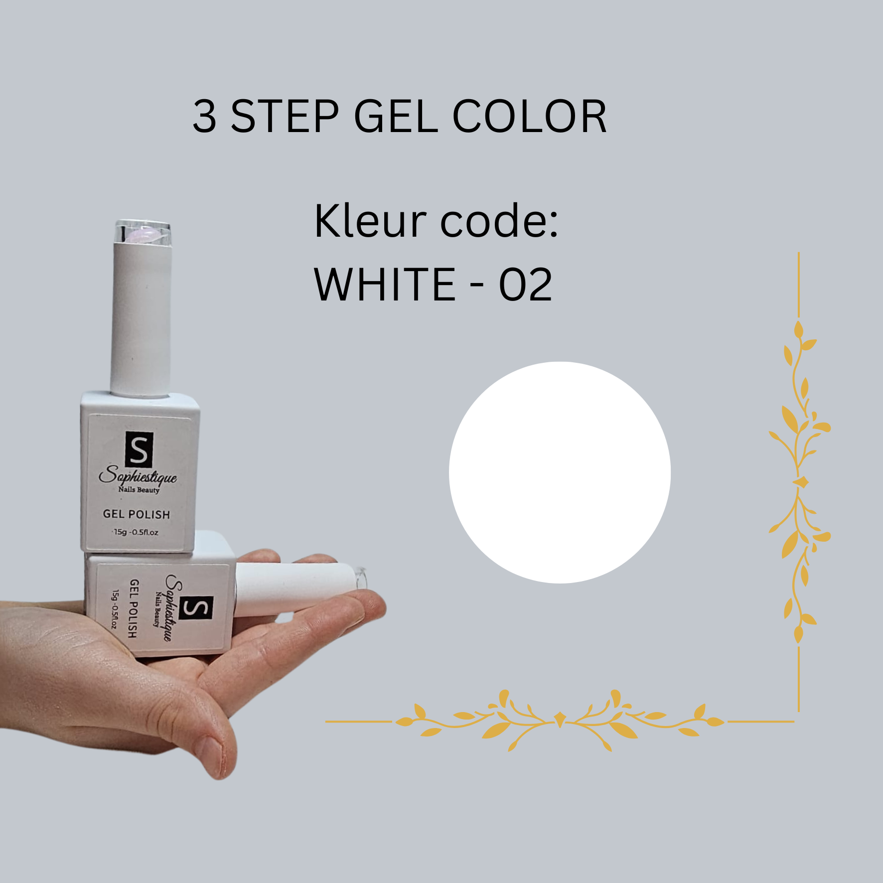 Sophiestique® – Gellak Wit 02