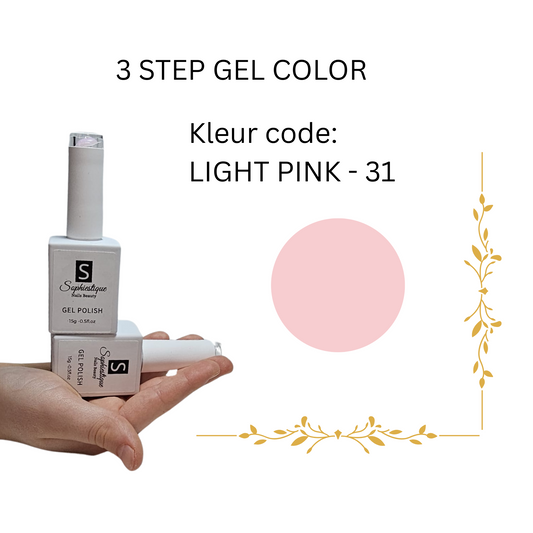 Sophiestique® – Gellak Licht Pink 31