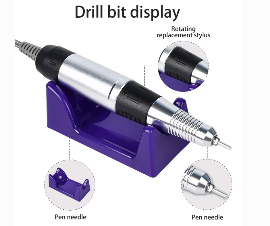 Electric Nail Drill 35.000 RPM – Professional Edition
