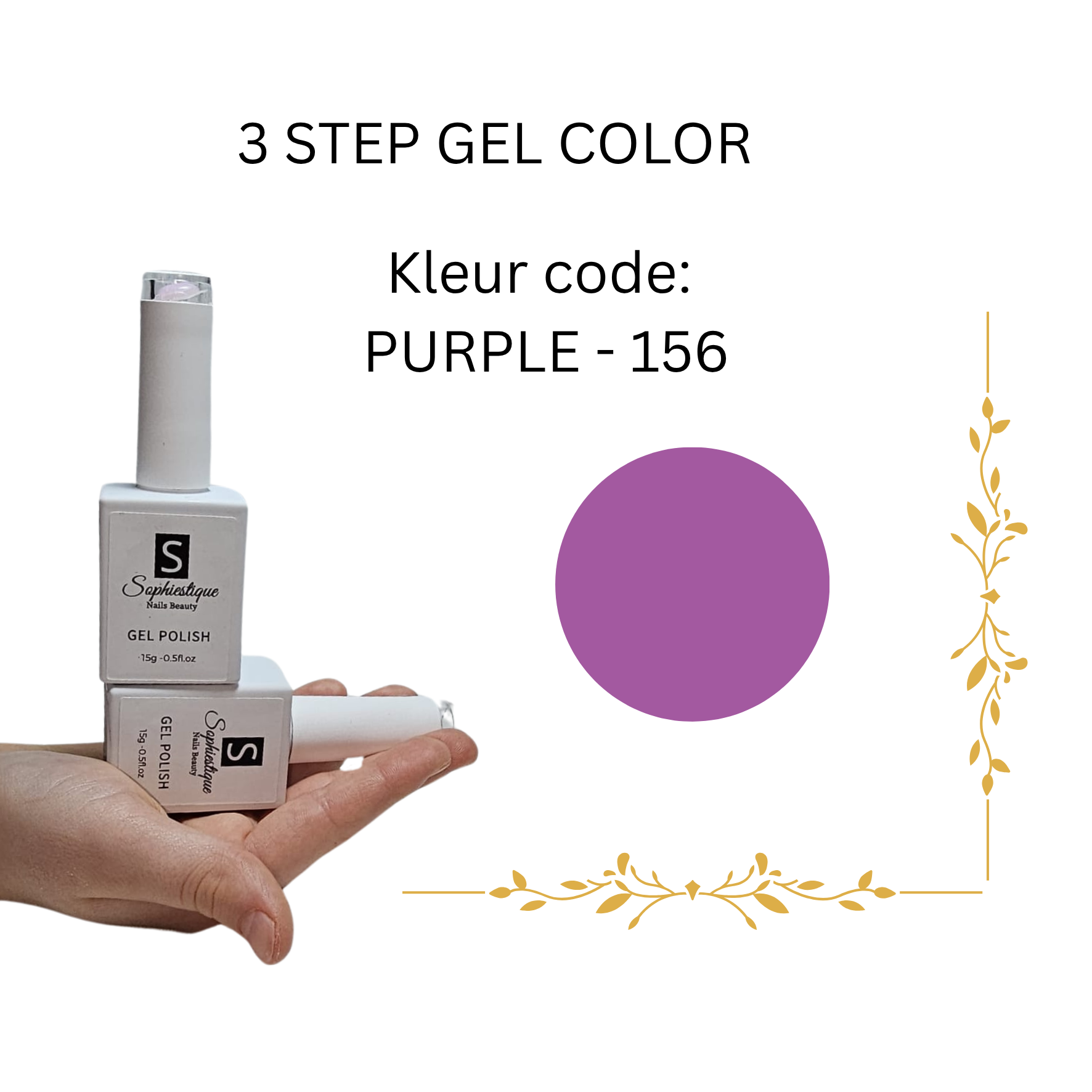 Sophiestique® - Gellak Purple 156